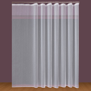 Záclona jednoduchá s lankom výška 140 cm
