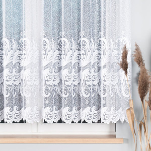 Záclona žakárová farba biela výška 150 cm